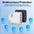 Fonte de carregador telefone 65w usb 5 portas USB e 1 porta tipo C - branco - Imagem 3