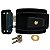 Fechadura AL100R 12V PRETA 42MM Chave Simple - Agl - Imagem 1