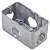 Condulete Aluminio Mult Tipo X  1" (S Placa) - Wetzel - Imagem 2