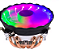 Cooler Processador Tishric CPU Ventilador De Refrigeração LGA Intel 3 Pinos - Imagem 1