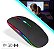 Mouse Recarregável sem fio Wireless RGB  HBH-6015 - Imagem 2