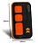 Controle Remoto Stone 3B Preto Laranja - Ppa - Imagem 1