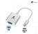 Conversor  USB-C x VGA xc-adp-43 - Imagem 1