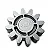 Engrenagem Z12 Aluminio Linha Industrial - Ppa - Imagem 1