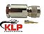 Conector Tnc Macho Reto Cabo Prensa Cabo RG-213 - KLC - Imagem 4
