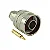 Conector N 50 Ohms Macho Reto Cabo Prensa Cabo RGC-58 Com Pino Femea - KLC - Imagem 1