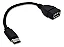 Cabo Adaptador Tipo C Otg Para USB Pendrive Conexão Rápida 10cm - Imagem 3