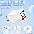 Fonte Carregador 8 em 1 240w 4USB + 4USB-C - Imagem 1