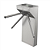 Catraca Mecanica Hikvision - DS-K3G200BLX-R/PA-DM55 - Imagem 1