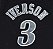 Camisa NBA 76ers Iverson Black - Imagem 7