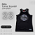 Camisa NBA Tune Squad Jordan Preta - Imagem 1