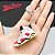 Chaveiro Tênis Jordan 6 Retro OG Carmine - Imagem 1
