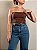 blusa mary marrom - Imagem 2