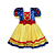 VESTIDO PRINCESA DE LAÇO VERMELHO - Imagem 3