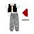 CONJUNTO PIRATA - CALÇA COM CAMISETA E COLETE - Imagem 3