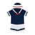 CONJUNTO MARINHEIRO- BERMUDA E CAMISETA - Imagem 2