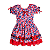 VESTIDO JUNINO CORPET LASTEX  CORACOES - Imagem 2