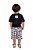 BERMUDA XADREZ COM CAMISETA - Imagem 3