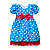 VESTIDO MENINA PINTADINHA - Imagem 3