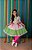VESTIDO JUNINO ESTAMPADO DUAS SAIAS - Imagem 1