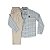 CONJ CAMISA OXFORDINE E CALÇA SARJA - Imagem 1