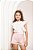 Conjunto shorts listrado com blusa de malha - Imagem 5