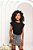 Conjunto shorts saia com blusa malha quebec - Imagem 1