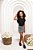 Conjunto shorts saia com blusa malha quebec - Imagem 3