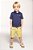 Conjunto camisa polo e bermuda sarjinha - Imagem 2