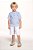 Conjunto camisa xadrez com bermuda de sarja - Imagem 1