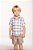 Conjunto bermuda com camisa xadrez - Imagem 2