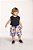 Conjunto bermuda estampada coqueiro com - Imagem 1