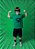 CONJ BERMUDA E CAMISETA MENINO VERDE - Imagem 1