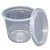 POTE REDONDO C/ TAMPA 500ML C/ 24UN PRAFESTA - Imagem 1