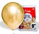 BALAO PLATINO LATEX 9 POLEG.  C/25 UN PICPIC - Imagem 3