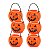 BALDE MINI ABÓBORA C/6UN - HALLOWEEN - Imagem 1
