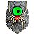CAMPAINHA HALLOWEEN ARANHA C/ OLHO E LED - Imagem 1