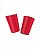 COPO DE PAPEL 180ML VERMELHO C/8UN - REGINA FESTAS - Imagem 1