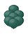 BALÃO 9 POLEGADAS LISO C/50UN VERDE BERILO - FEST BALL - Imagem 2