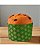 FORMA DE PAPEL DECORADA PARA PANETONE / CHOCOTONE C/10UN VERDE 500g - ECOPACK (NATAL) - Imagem 2
