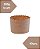 FORMA DE PAPEL PARA PANETONE / CHOCOTONE C/10UN KRAFT 500g - ECOPACK (NATAL) - Imagem 1