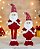 ENFEITE BONECO NATALINO COM PERNAS EXTENSORAS - RIO MASTER (NATAL) - Imagem 2