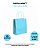SACOLA KRAFT C/10UN AZUL BEBÊ - 13,5X8X16cm - Imagem 1