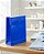 SACOLA KRAFT C/10UN AZUL BIC 18X10X23cm - JR EMBAHLAGEM - Imagem 2