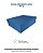 CAIXA PRESENTE AZUL C/10UN - MF 3 - MF EMBALAGENS DECORATIVAS - Imagem 1
