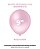 BALÃO GRANFESTA 9 POLEGADAS ROSA BABY C/50UN - PIC PIC - Imagem 1