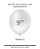 BALÃO GRANFESTA 9 POLEGADAS BRANCO C/50UN - PIC PIC - Imagem 1