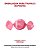 EMBALAGEM PARA TRUFAS E BOMBONS C/100UN - ROSA - Imagem 1