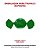 EMBALAGEM PARA TRUFAS E BOMBONS C/100UN - VERDE - Imagem 1