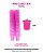 COPO CEIA 10ml C/50UN - ROSA PINK LEITOSO - Imagem 1